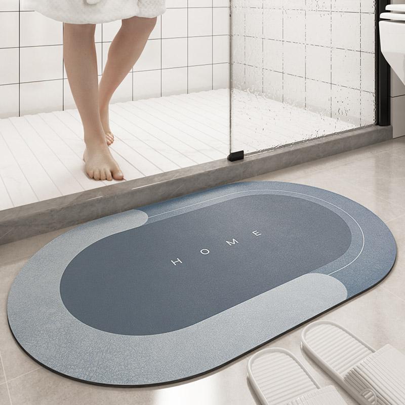 Microfiber Bath Mat with Quick-Drying Absorbent Design
