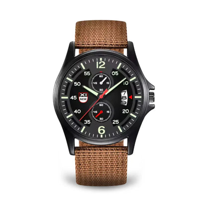 Military Quartz Watch Lightweight Tactical Nylon Strap