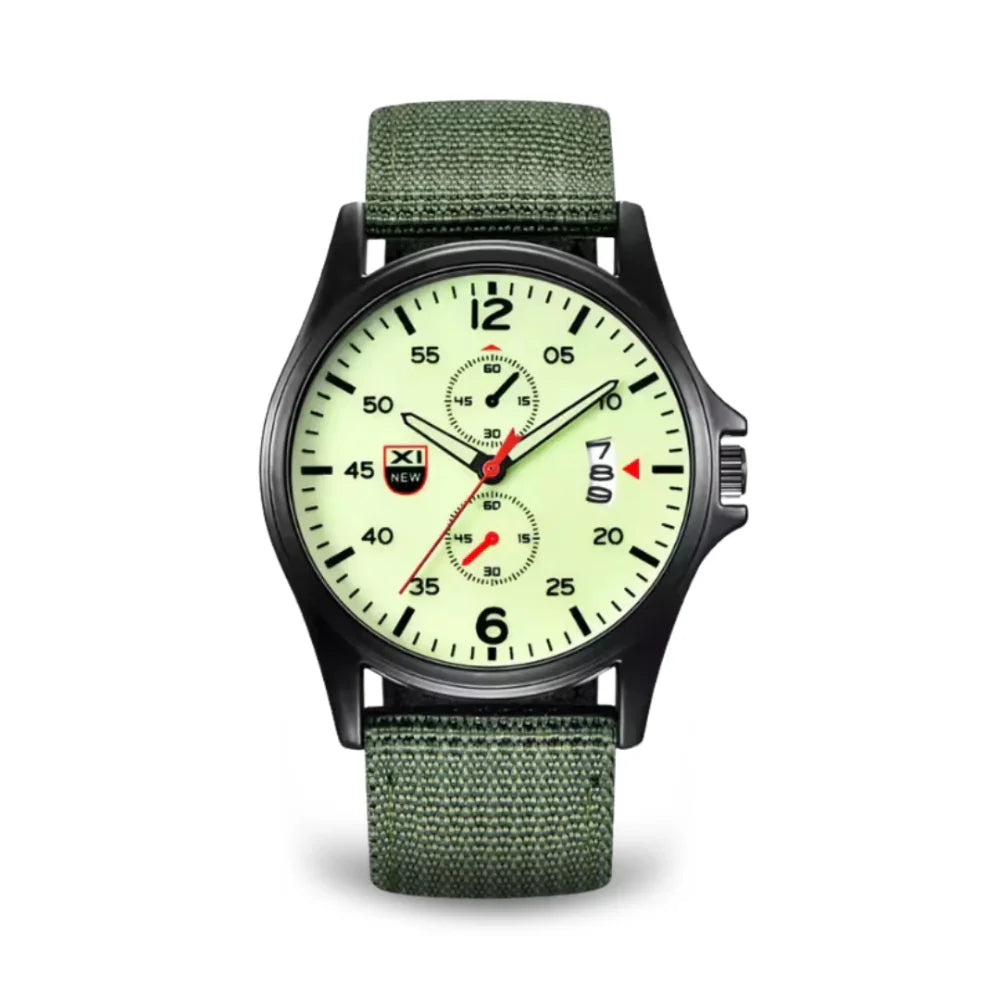Military Quartz Watch Lightweight Tactical Nylon Strap