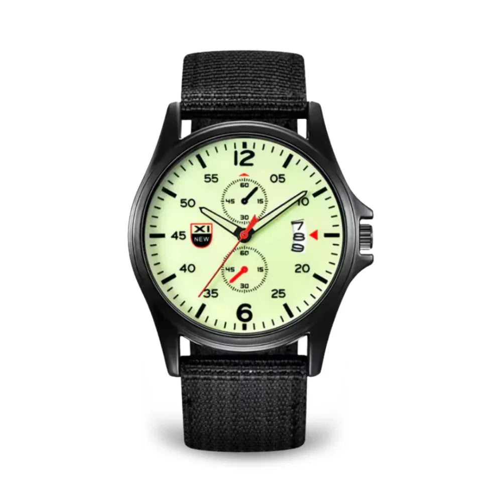 Military Quartz Watch Lightweight Tactical Nylon Strap
