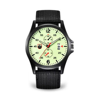 Military Quartz Watch Lightweight Tactical Nylon Strap