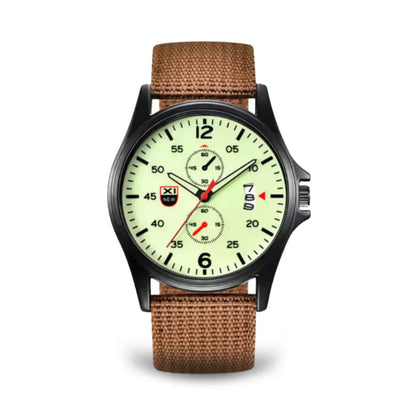 Military Quartz Watch Lightweight Tactical Nylon Strap