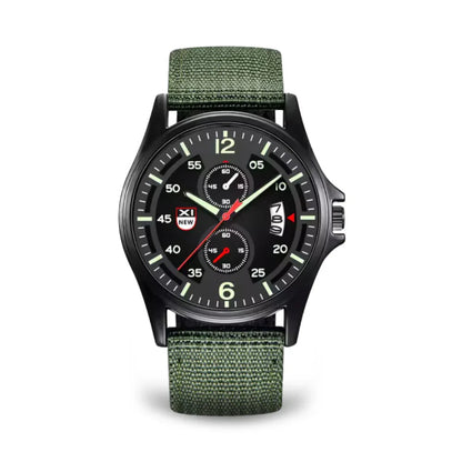 Military Quartz Watch Lightweight Tactical Nylon Strap