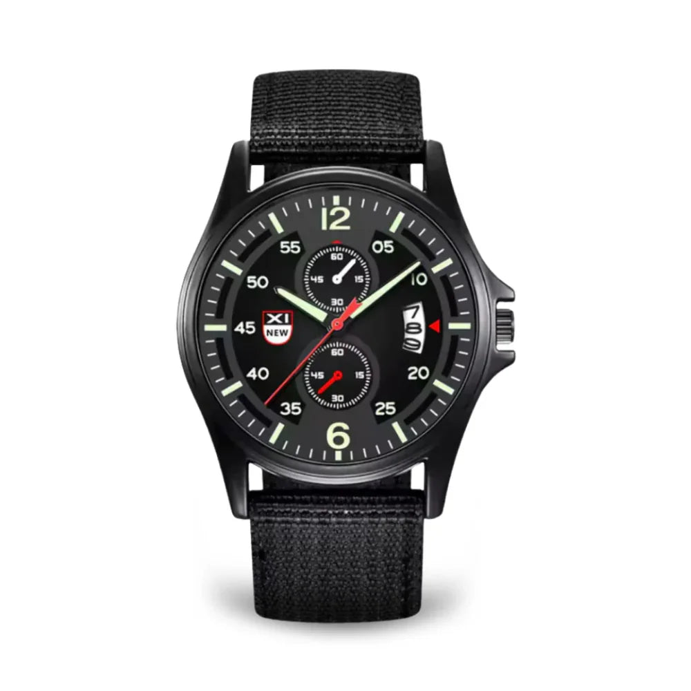 Military Quartz Watch Lightweight Tactical Nylon Strap