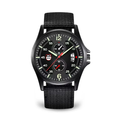 Military Quartz Watch Lightweight Tactical Nylon Strap