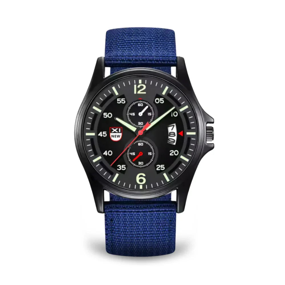 Military Quartz Watch Lightweight Tactical Nylon Strap