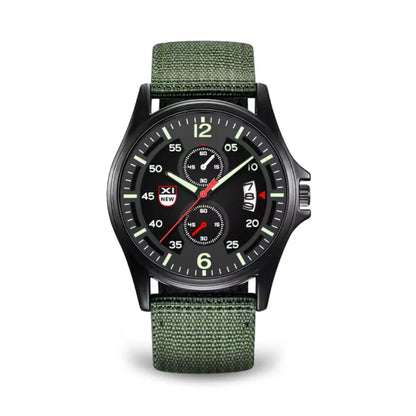 Military Quartz Watch Lightweight Tactical Nylon Strap