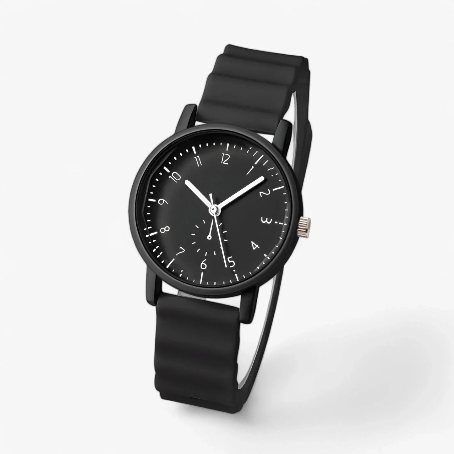 Mina Jelly Watch Colorful Quartz Watch with Silicone Wave Strap