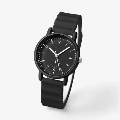 Mina Jelly Watch Colorful Quartz Watch with Silicone Wave Strap