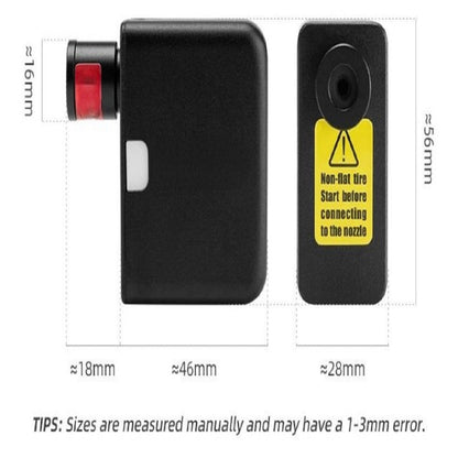 Mini Electric Bike Pump Rechargeable Portable Inflator