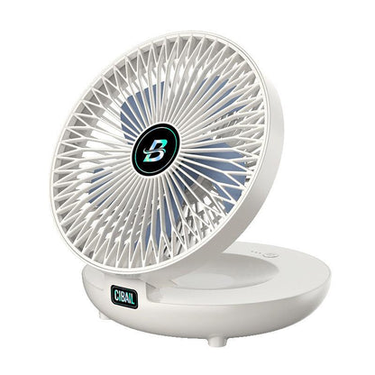 Mini Foldable Fan Portable Rechargeable Adjustable Quiet Cooling