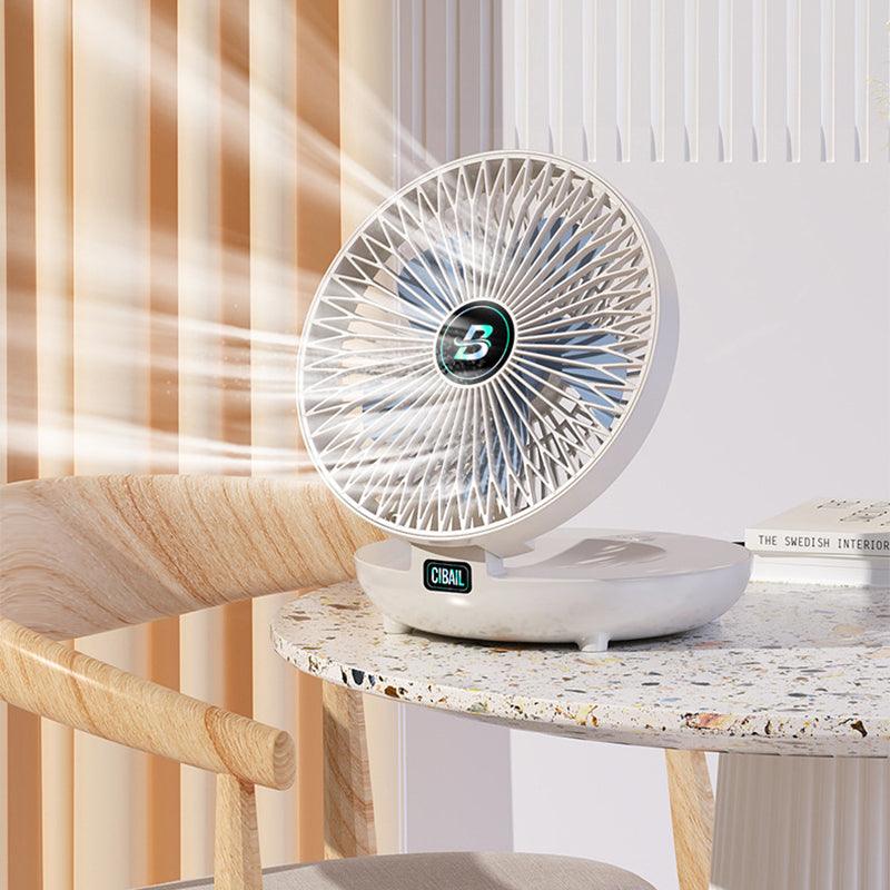 Mini Foldable Fan Portable Rechargeable Adjustable Quiet Cooling