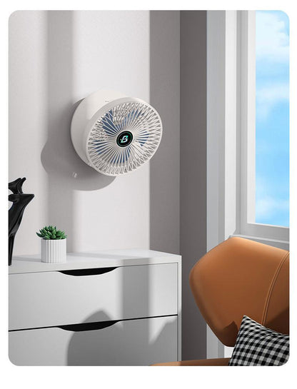 Mini Foldable Fan Portable Rechargeable Adjustable Quiet Cooling