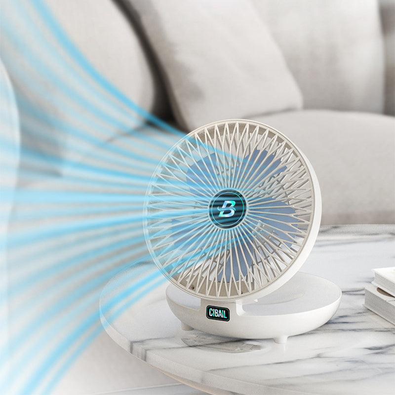 Mini Foldable Fan Portable Rechargeable Adjustable Quiet Cooling