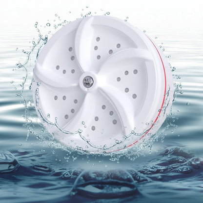 Mini Portable Washing Machine USB Ultrasonic Clothes Cleaner Compact