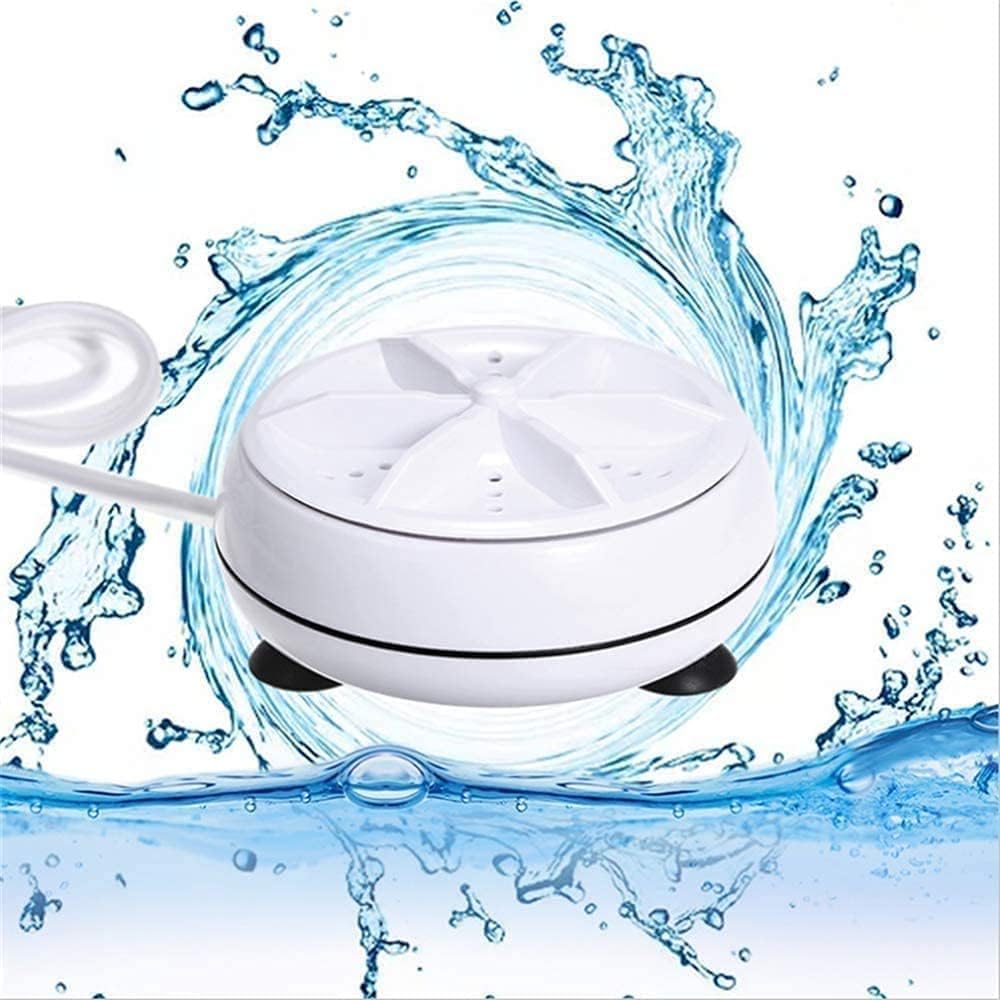 Mini Portable Washing Machine USB Ultrasonic Clothes Cleaner Compact