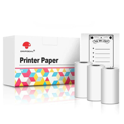 Mini Wireless Pocket Printer with Bluetooth for Photos Labels and Notes