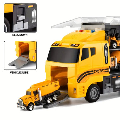 MiniTruck Construction Vehicle Toy Set for Creative Kids