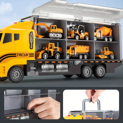 MiniTruck Construction Vehicle Toy Set for Creative Kids