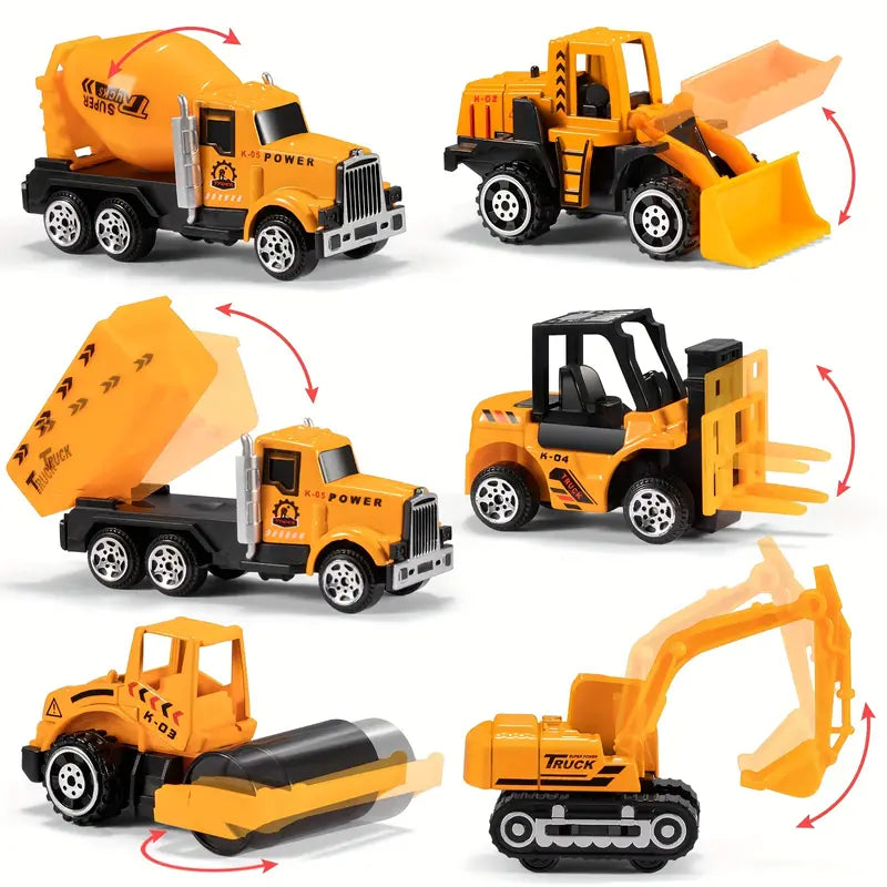 MiniTruck Construction Vehicle Toy Set for Creative Kids