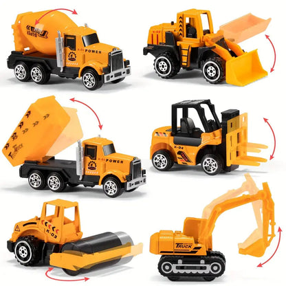 MiniTruck Construction Vehicle Toy Set for Creative Kids