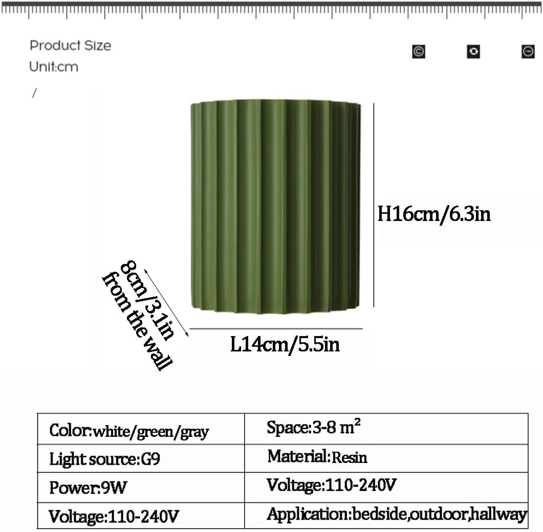 Minimalist LED Wall Light Up and Down Ambient Glow
