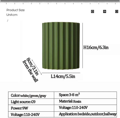 Minimalist LED Wall Light Up and Down Ambient Glow