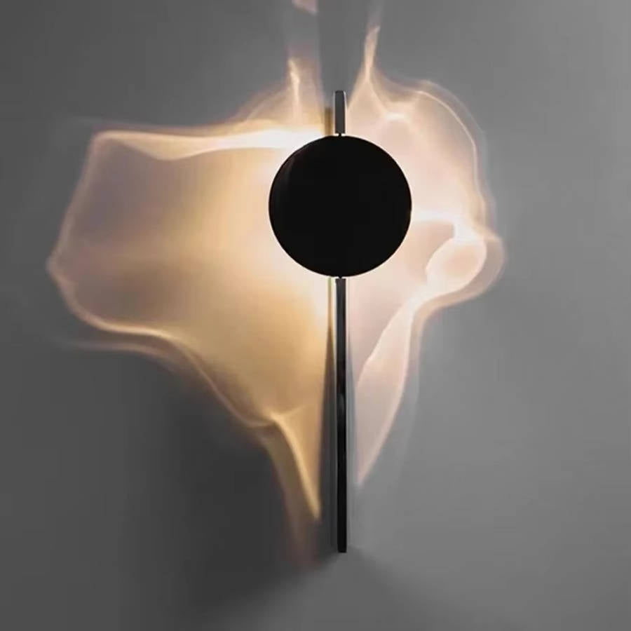 Minimalist LED Wall Sconce with 180° Rotation and 3500K Warm White Light