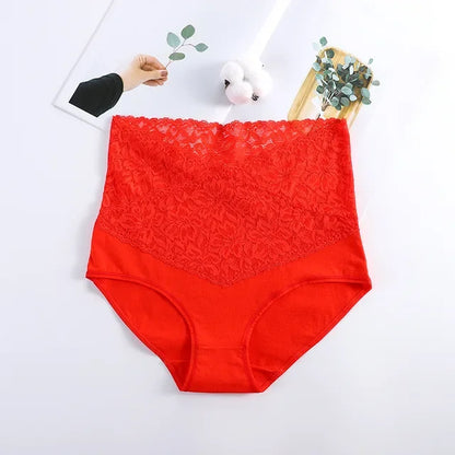 Mira High-Waist Seamless Underwear with Breathable Cotton & Leak-Proof Design