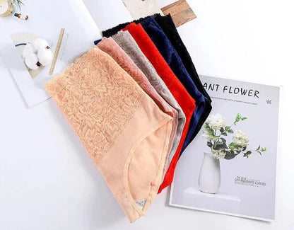 Mira High-Waist Seamless Underwear with Breathable Cotton & Leak-Proof Design