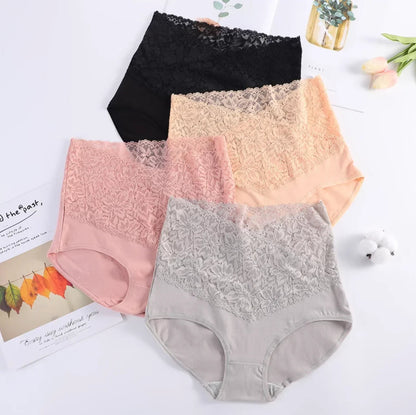 Mira High-Waist Seamless Underwear with Breathable Cotton & Leak-Proof Design