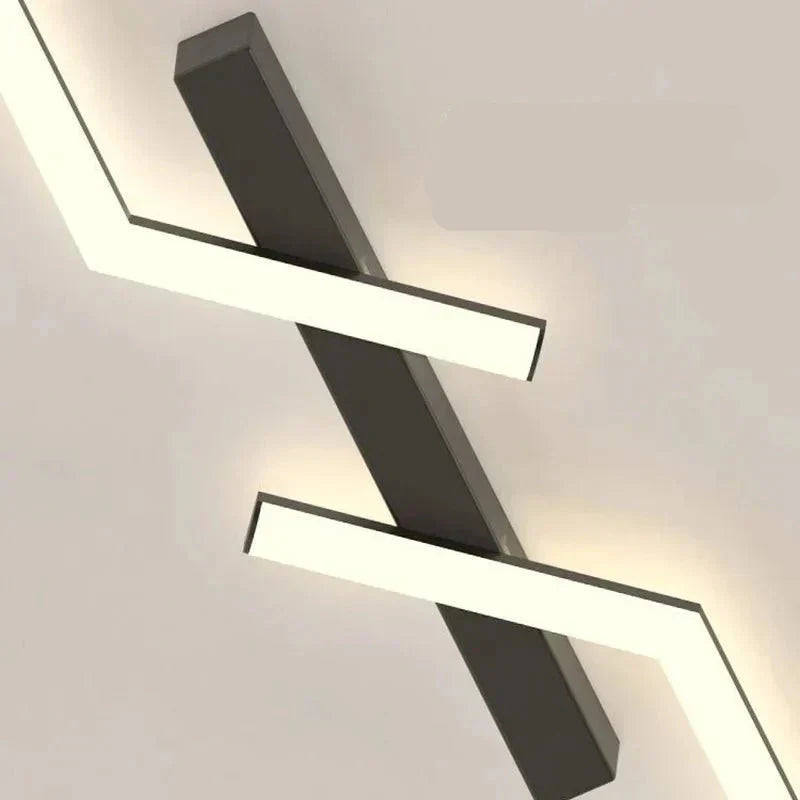 Modern LED Line Ceiling Light Flush Mount Minimalist Energy Efficient Ceiling Lamp