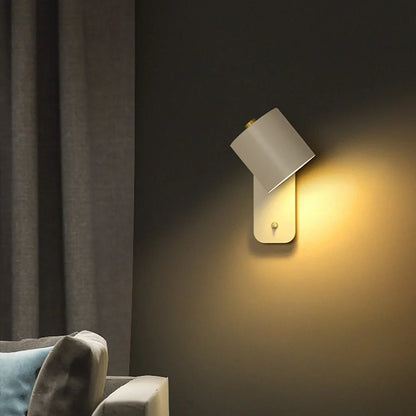 Modern LED Wall Light with Switch Indoor Sconce