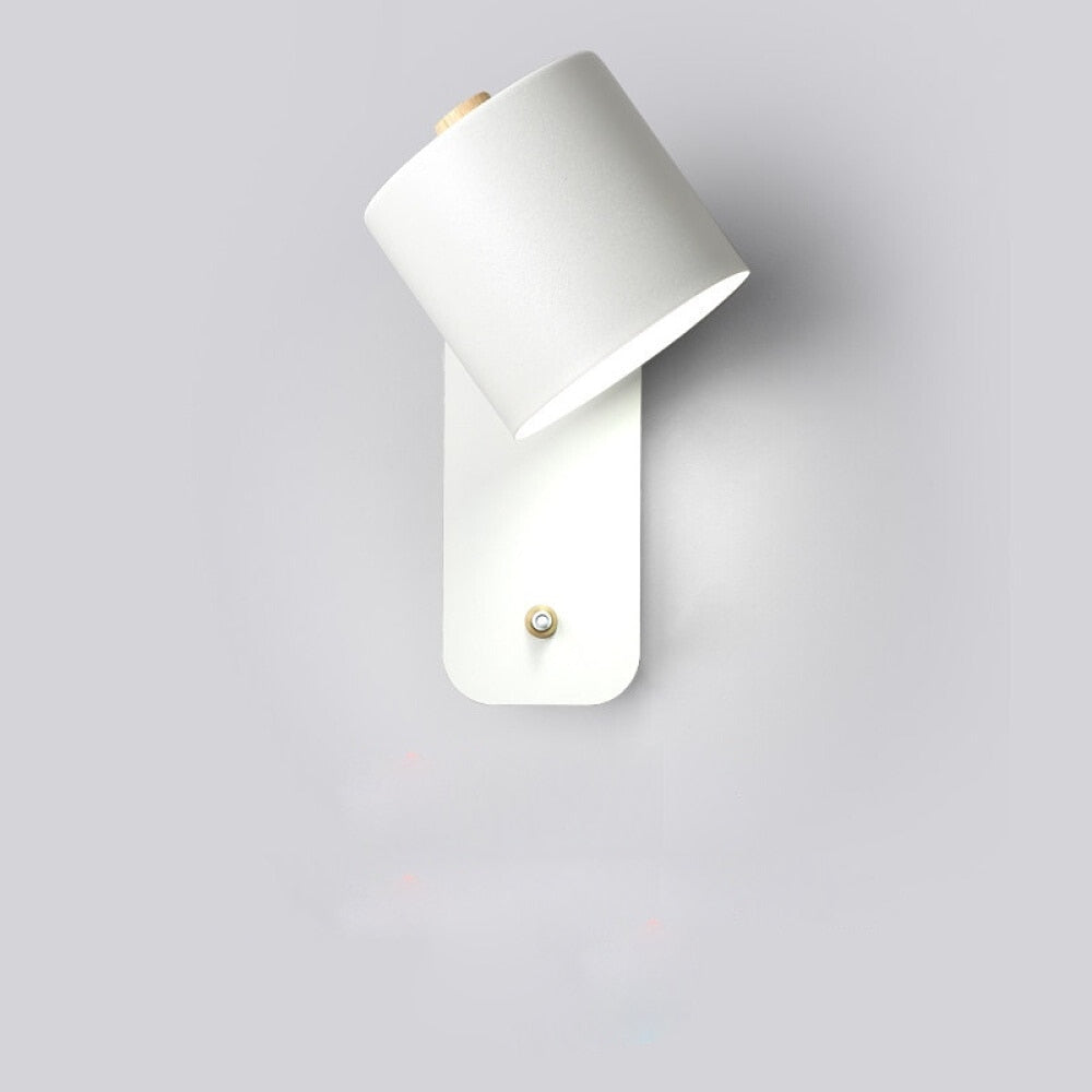 Modern LED Wall Light with Switch Indoor Sconce