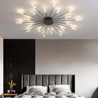 Modern Large LED Ceiling Light Flush Mount for Living Room and Bedroom