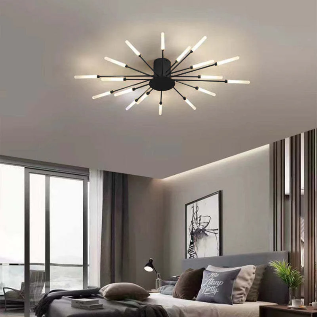 Modern Large LED Ceiling Light Flush Mount for Living Room and Bedroom