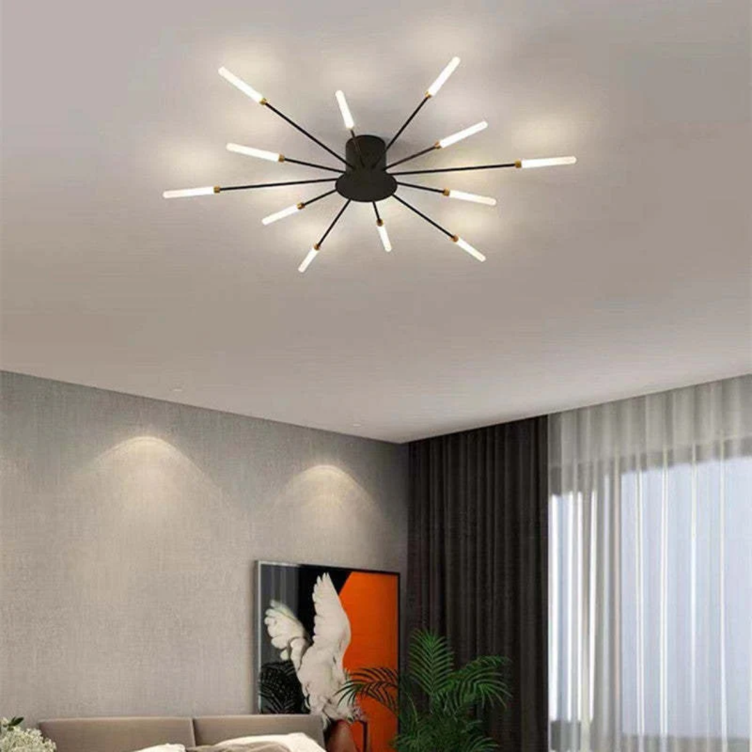 Modern Large LED Ceiling Light Flush Mount for Living Room and Bedroom