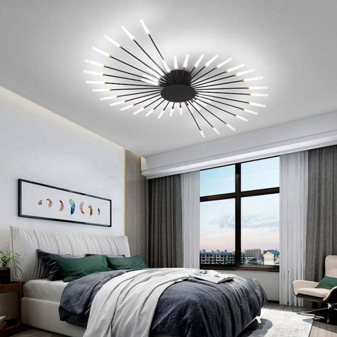Modern Large LED Ceiling Light Flush Mount for Living Room and Bedroom