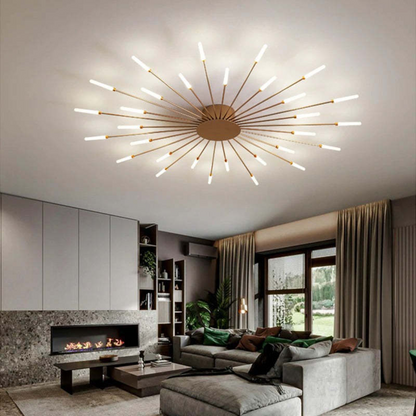 Modern Large LED Ceiling Light Flush Mount for Living Room and Bedroom