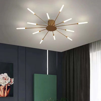 Modern Large LED Ceiling Light Flush Mount for Living Room and Bedroom