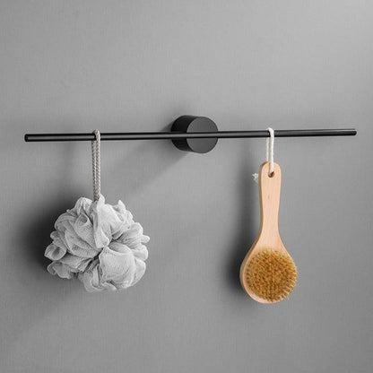 Modern Metal Towel Rack Wall Mounted Rustproof Bathroom Holder