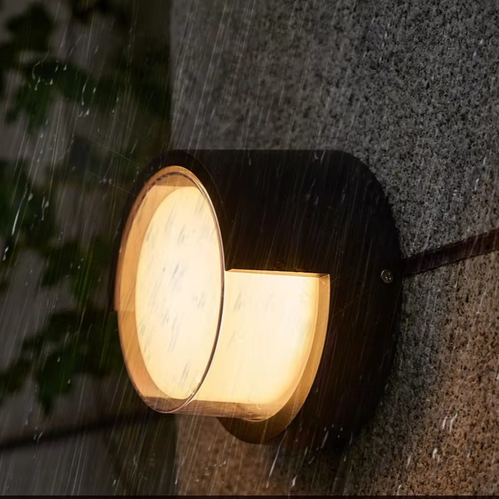 Modern Outdoor LED Wall Light with Motion Sensor Waterproof IP65