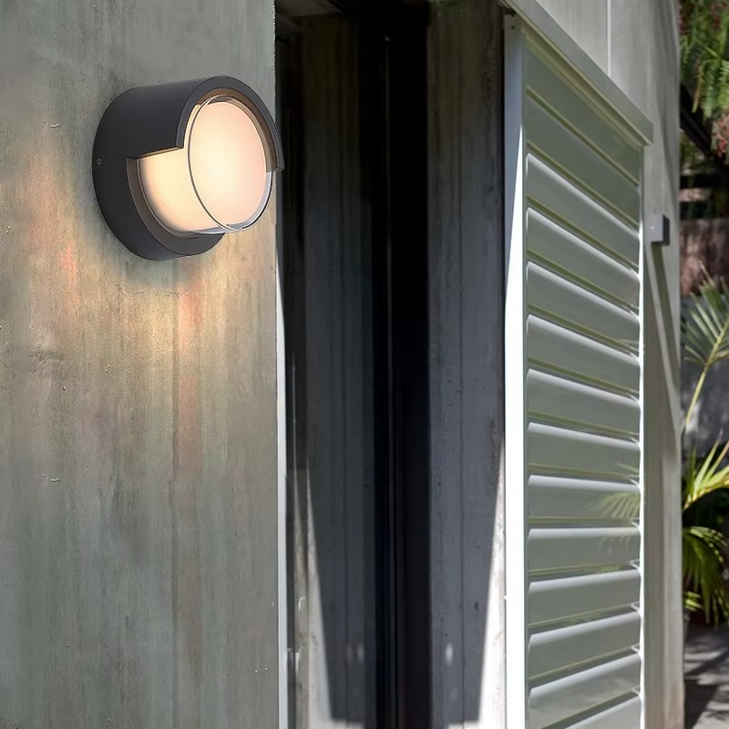 Modern Outdoor LED Wall Light with Motion Sensor Waterproof IP65
