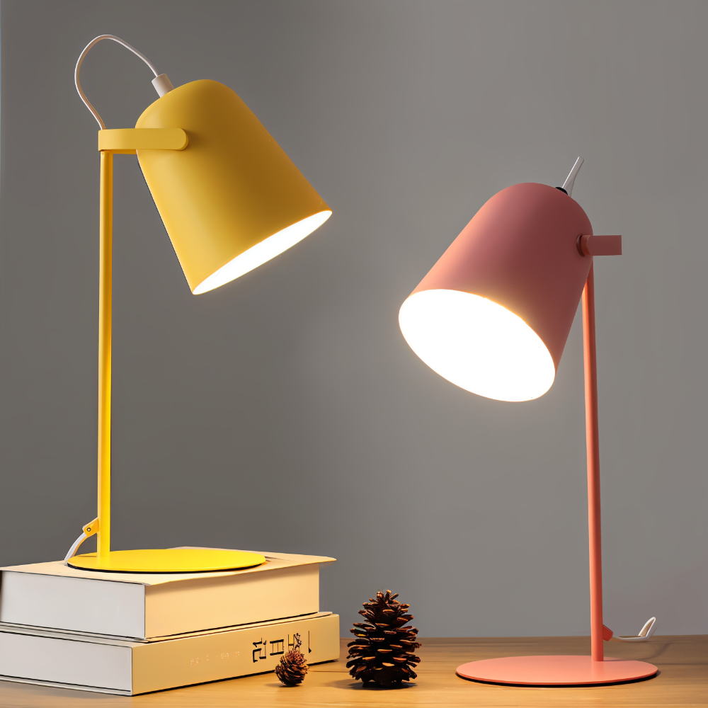 Modern Rotating Desk Lamp Adjustable Eye Friendly Reading Light