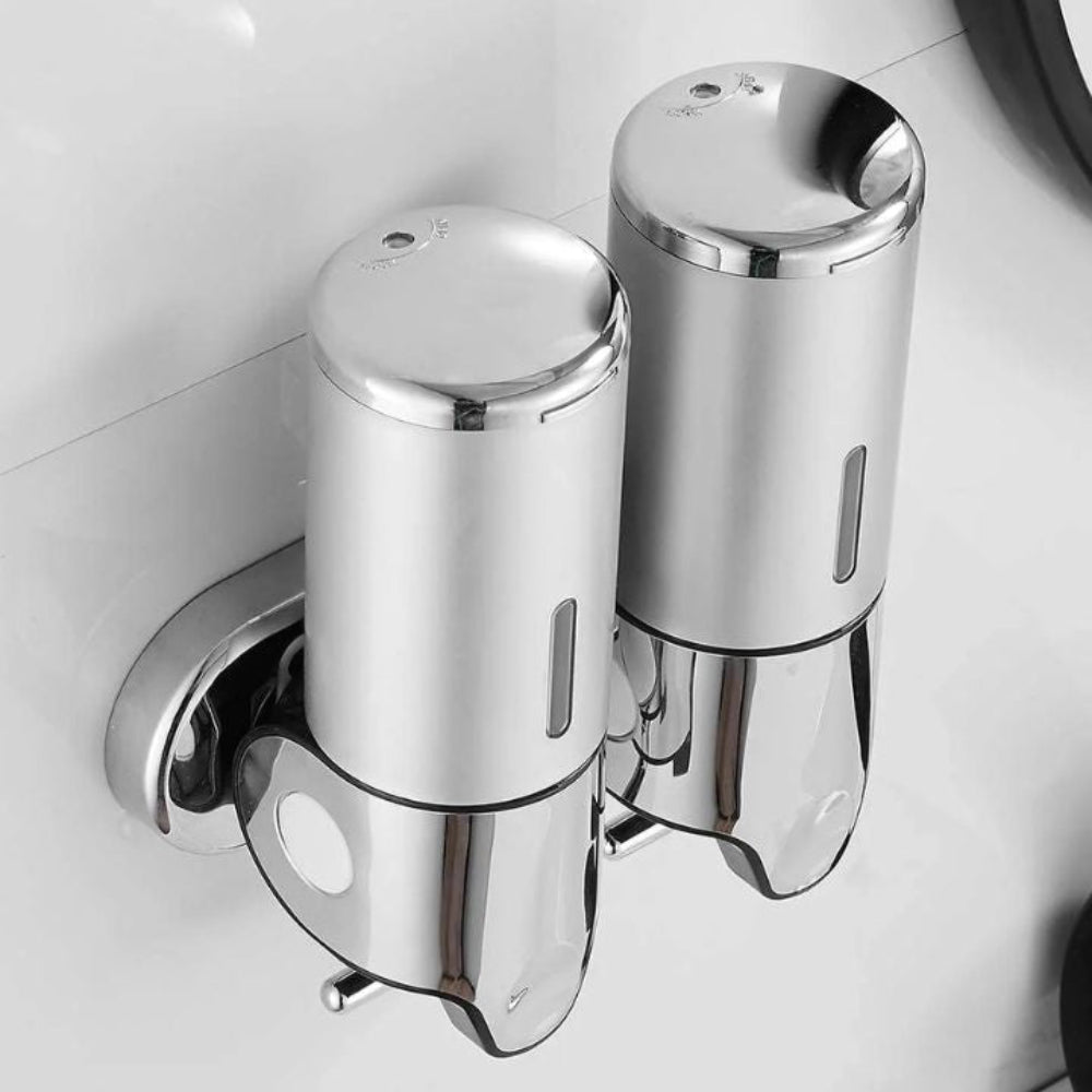 Modern Wall Mounted Soap Dispenser Stainless Steel Bathroom Accessory