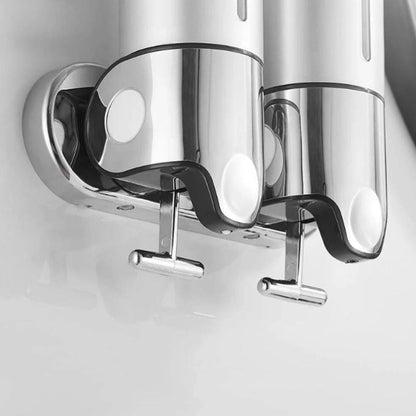 Modern Wall Mounted Soap Dispenser Stainless Steel Bathroom Accessory