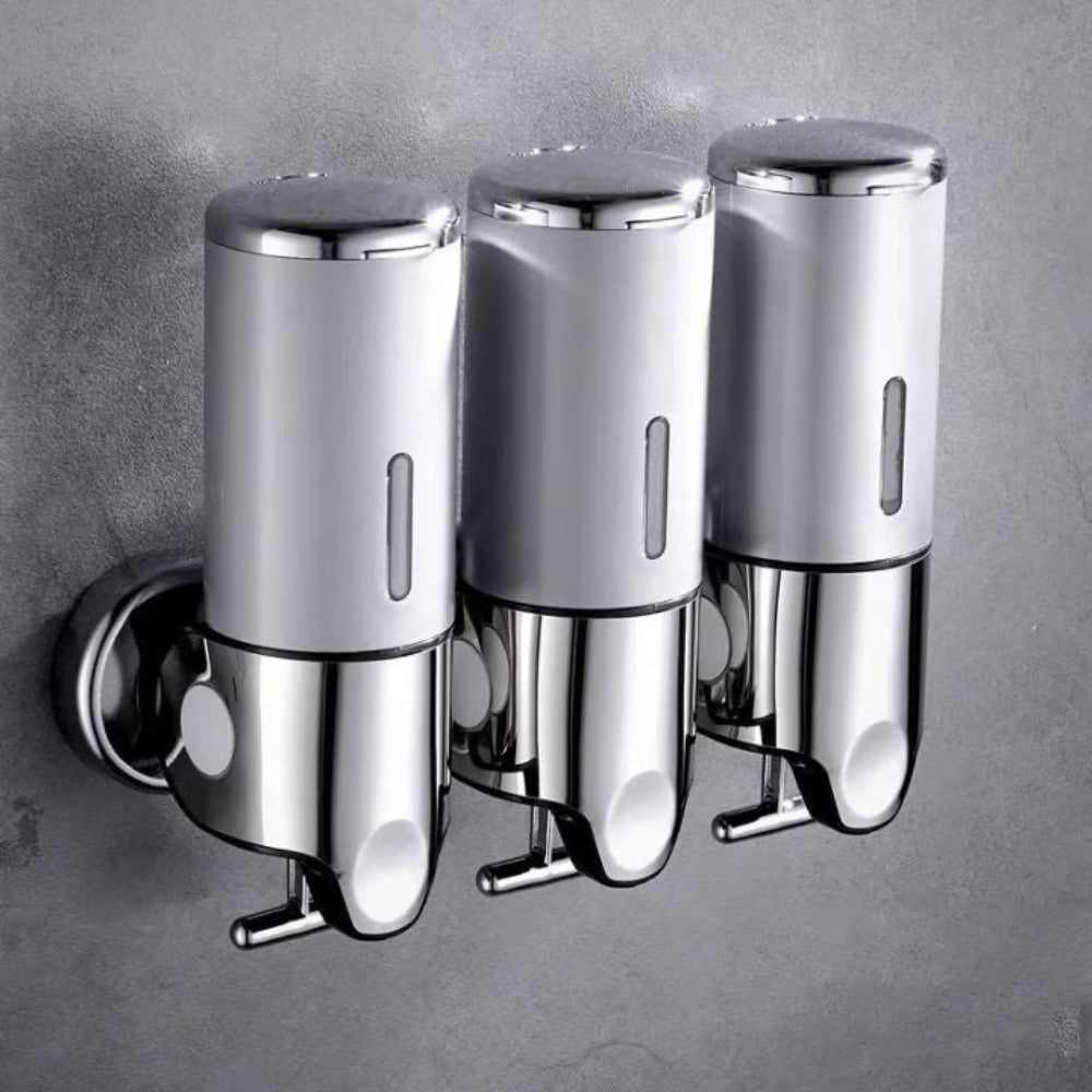 Modern Wall Mounted Soap Dispenser Stainless Steel Bathroom Accessory