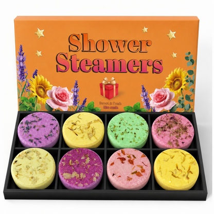 Mothers Day Shower Steamers Aromatherapy Tablets Spa Gift Set