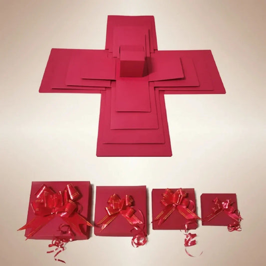 Scatola sorpresa fai da te per la Festa della mamma, regalo di cioccolatini, foto ricordo