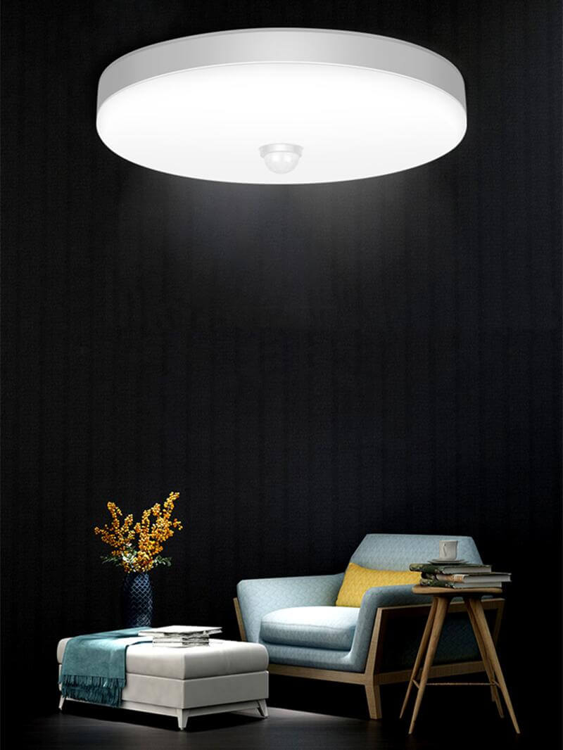 Motion Sensor LED Ceiling Light with Adjustable Colour Temperature